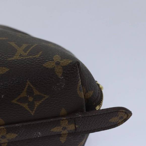 LOUIS VUITTON Monogram Trousse Demi Ronde Cosmetic Pouch M47520 LV Auth 77563 - Picture 14 of 16